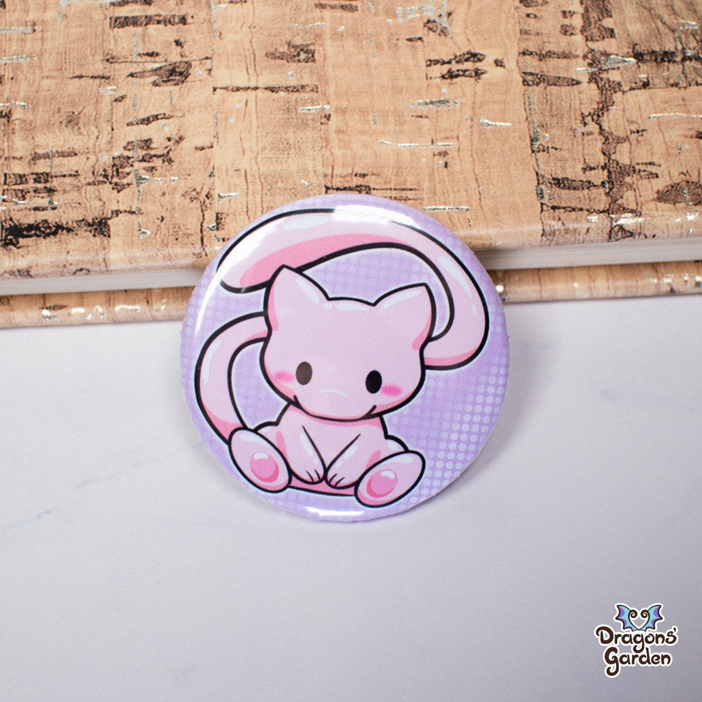 WHOLESALE Mew Pokemon | Button Pin - Dragons' Garden - Button Button