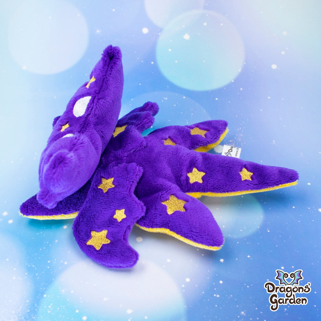 CUSTOM | Weighted Starry Jumbo Dragon - Dragons' Garden - Plushie Dragons